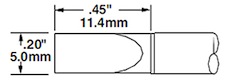 Solder Tip, Smart Heat PowerTips, STTC-865OKI  